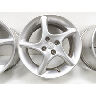 01 Mazda Miata NB2 #1321 Wheel Rim Set 5 Spoke Twist 16x6.5 OEM