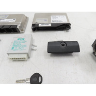 00 BMW Z3 E36 2.5L #1322 Lock & Key Set, ECU DME EWS Immobilizer Ignition M52/TU