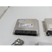 00 BMW Z3 E36 2.5L #1322 Lock & Key Set, ECU DME EWS Immobilizer Ignition M52/TU