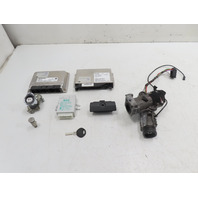 00 BMW Z3 E36 2.5L #1322 Lock & Key Set, ECU DME EWS Immobilizer Ignition M52/TU