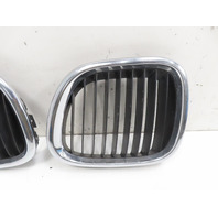 00 BMW Z3 E36 2.5L #1322 Grill Pair, Hood Kidney 51138397503 51138397504
