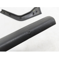 00 BMW Z3 E36 2.5L #1322 Trim Pair, Center Console Side, Black 8397526 8397525