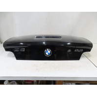 00 BMW Z3 E36 2.5L #1322 Trunk Lid Rear Black 2.5i 2.8i 3.0i
