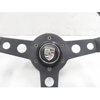 Porsche 944 Turbo 951 #1323 Genuine Momo Steering Wheel 350mm Leather