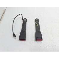 Porsche 944 Turbo 951 #1323 Seatbelt Buckle Receiver Clip Pair, Front 92880318312 92880318313