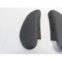 Porsche 944 Turbo 951 #1323 Trim Pair Seat Backrest Hinge Cover Left Black 92852114702