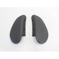 Porsche 944 Turbo 951 #1323 Trim Pair Seat Backrest Hinge Cover Left Black 92852114702