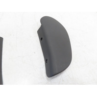 Porsche 944 Turbo 951 #1323 Trim Pair Seat Backrest Hinge Cover Right Black 92852114702
