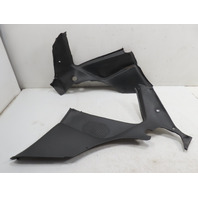 Porsche 944 Turbo 951 #1323 Trim Pair Quarter Panel, Right & Left Black