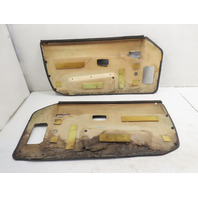 Porsche 944 Turbo 951 #1323 Door Panel Pair, Trim Left & Right Black