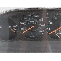 Porsche 944 Turbo 951 #1323 Instrument Cluster, Speedometer *MANUAL* 95164131102