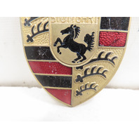 Porsche 944 Turbo 951 #1323 Emblem, Hood OEM Genuine Gold 90155921020
