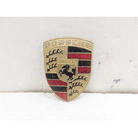 Porsche 944 Turbo 951 #1323 Emblem, Hood OEM Genuine Gold 90155921020
