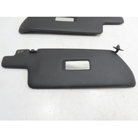 Porsche 944 Turbo 951 #1323 Sunvisor Pair, Black Left & Right 924 968