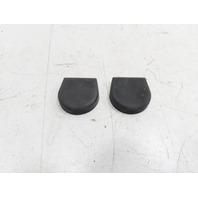 Porsche 944 Turbo 951 #1323 Trim Cap Pair, Windshield Wiper Bolt Cover