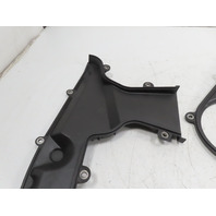 Porsche 944 Turbo 951 #1323 Cover Pair, Camshaft Timing Belt Upper & Lower 94410504700, 94410504800