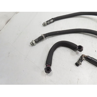 Porsche 944 Turbo 951 #1323 Line Hose Fuel Gas Engine Braded Larts A Tech