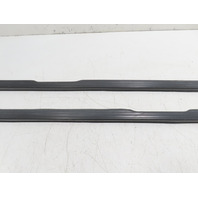 Porsche 944 Turbo 951 #1323 Trim Pair, Door Sill Scuff Guard Plate Left & Right 94455112200, 94455112100