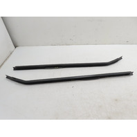 Porsche 944 Turbo 951 #1323 Trim Pair, Door Sill Scuff Guard Plate Left & Right 94455112200, 94455112100