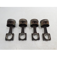 Porsche 944 Turbo 951 #1323 Piston Set Connecting Rod Engine 2.5L M44.51 95110309101