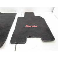 Porsche 944 Turbo 951 #1323 Carpet Pair, Floor Lloyed Mats Front Black