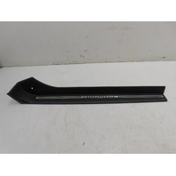 97 BMW Z3 E36 1.9L #1324 Trim, Door Sill "ROADSTER" Script, Right Black 51478397502
