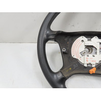 97 BMW Z3 E36 1.9L #1324 Steering Wheel, Black Leather 4-Spoke