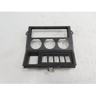 97 BMW Z3 E36 1.9L #1324 Trim, Center Console Gauge Climate Radio Black 51168398879