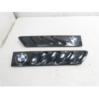 97 BMW Z3 E36 1.9L #1324 Grill Pair, Exterior Hood Gill 51138397505 51138397506