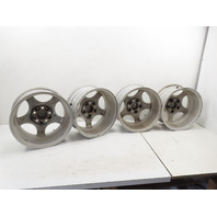 96 BMW Z3 E36 1.9L #1325 Wheel Set, Style 35 Z-Star 16x7 Silver 36111092260