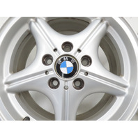 96 BMW Z3 E36 1.9L #1325 Wheel Set, Style 35 Z-Star 16x7 Silver 36111092260