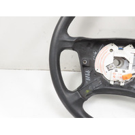 96 BMW Z3 E36 1.9L #1325 Steering Wheel, Black Leather 4-Spoke