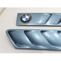 96 BMW Z3 E36 1.9L #1325 Grill Pair, Exterior Hood Gill 51138397505 51138397506