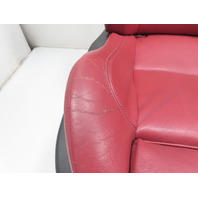 06 BMW Z4 E85 #1326 Seat Pair, Power Heated M-Sport Leather Red