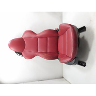 06 BMW Z4 E85 #1326 Seat Pair, Power Heated M-Sport Leather Red