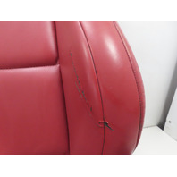 06 BMW Z4 E85 #1326 Seat Pair, Power Heated M-Sport Leather Red