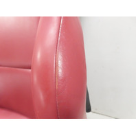 06 BMW Z4 E85 #1326 Seat Pair, Power Heated M-Sport Leather Red