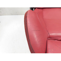 06 BMW Z4 E85 #1326 Seat Pair, Power Heated M-Sport Leather Red