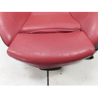 06 BMW Z4 E85 #1326 Seat Pair, Power Heated M-Sport Leather Red