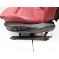 06 BMW Z4 E85 #1326 Seat Pair, Power Heated M-Sport Leather Red