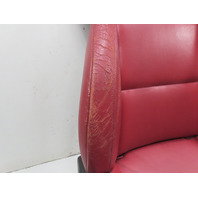 06 BMW Z4 E85 #1326 Seat Pair, Power Heated M-Sport Leather Red