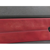 06 BMW Z4 E85 #1326 Door Panel, Left Driver Oregon Black/Red