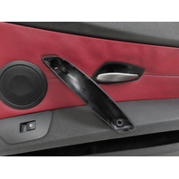 06 BMW Z4 E85 #1326 Door Panel, Right Passenger Oregon Black/Red