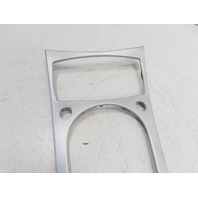 06 BMW Z4 E85 #1326 Trim, Center Console Shifter Aluminum OEM 7044311