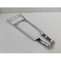 06 BMW Z4 E85 #1326 Trim, Center Console Shifter Aluminum OEM 7044311