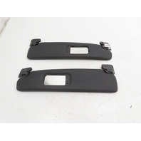 06 BMW Z4 E85 #1326 Sunvisor Pair Left & Right Black