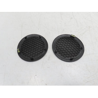 06 BMW Z4 E85 #1326 Trim Pair, Speaker Grill Quarter Panel L or R Black 51417112115