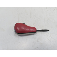 06 BMW Z4 E85 #1326 Shift Knob, Automatic Transmission Shifter Red