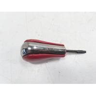 06 BMW Z4 E85 #1326 Shift Knob, Automatic Transmission Shifter Red