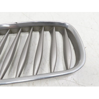 06 BMW Z4 E85 #1326 Grill Pair Bumper Kidney Grey Chrome OEM Front